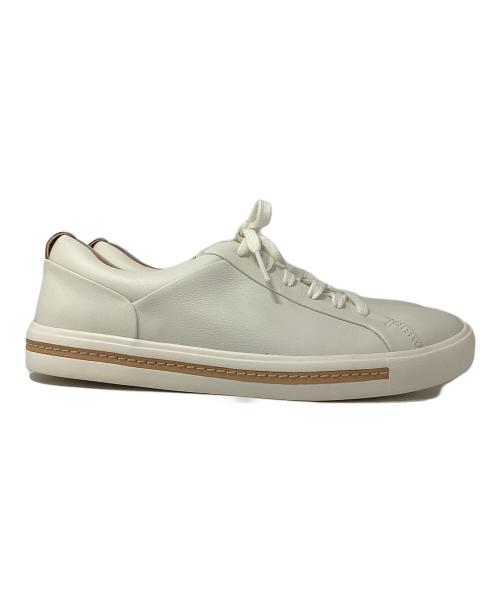 CLARKS（クラークス）CLARKS (クラークス) アンマウイレース ホワイト サイズ:24cmの古着・服飾アイテム