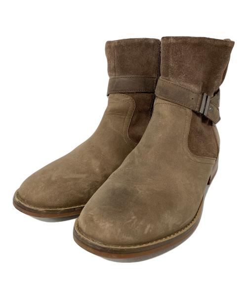 CLARKS（クラークス）CLARKS (クラークス) ショートブーツ ブラウン サイズ:24cmの古着・服飾アイテム