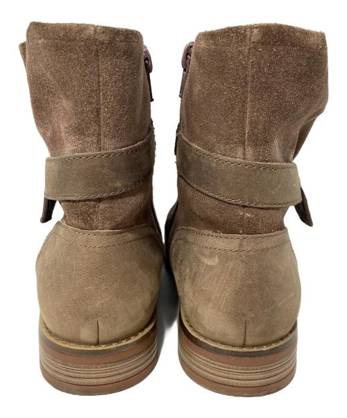 CLARKS（クラークス）CLARKS (クラークス) ショートブーツ ブラウン サイズ:24cmの古着・服飾アイテム