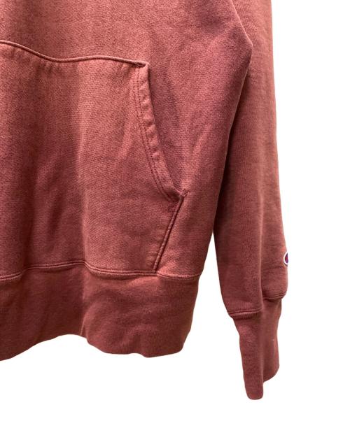 Champion REVERSE WEAVE（チャンピオン リバース ウィーブ）Champion REVERSE WEAVE (チャンピオン リバース ウィーブ) プルオーバーパーカー レッド サイズ:XLの古着・服飾アイテム