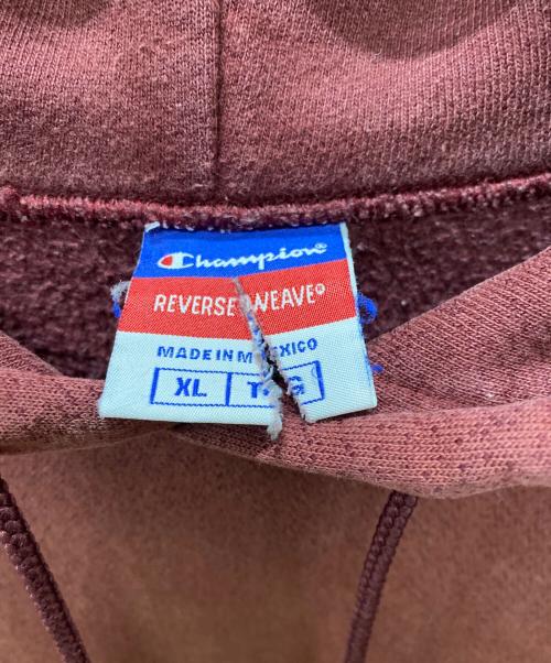 Champion REVERSE WEAVE（チャンピオン リバース ウィーブ）Champion REVERSE WEAVE (チャンピオン リバース ウィーブ) プルオーバーパーカー レッド サイズ:XLの古着・服飾アイテム