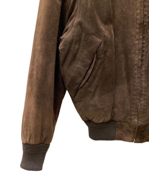 JUN MEN（ジュンメン）JUN MEN (ジュンメン) レザーブルゾン ブラウン サイズ:Mの古着・服飾アイテム