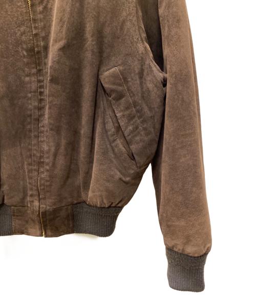 JUN MEN（ジュンメン）JUN MEN (ジュンメン) レザーブルゾン ブラウン サイズ:Mの古着・服飾アイテム