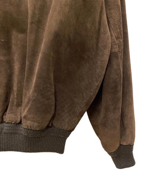 JUN MEN（ジュンメン）JUN MEN (ジュンメン) レザーブルゾン ブラウン サイズ:Mの古着・服飾アイテム