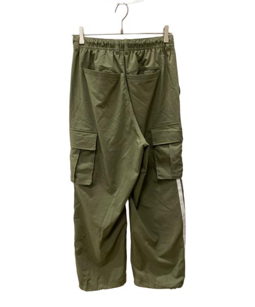 adidas（アディダス）adidas (アディダス) 軽パン ストレッチカーゴパンツ グリーン サイズ:Mの古着・服飾アイテム