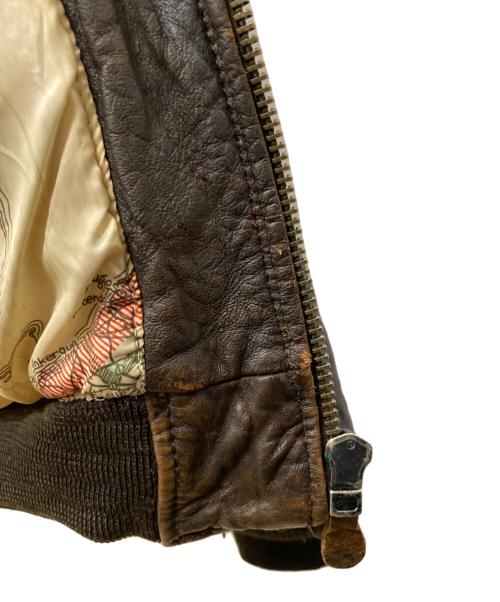 AVIREX（アヴィレックス）AVIREX (アヴィレックス) G-1ジャケット ブラウン サイズ:Sの古着・服飾アイテム