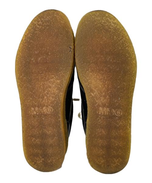 MM6 Maison Margiela（エムエムシックスメゾンマルジェラ）MM6 Maison Margiela (エムエムシックスメゾンマルジェラ) 6コートローカットスニーカー ブラック サイズ:43の古着・服飾アイテム