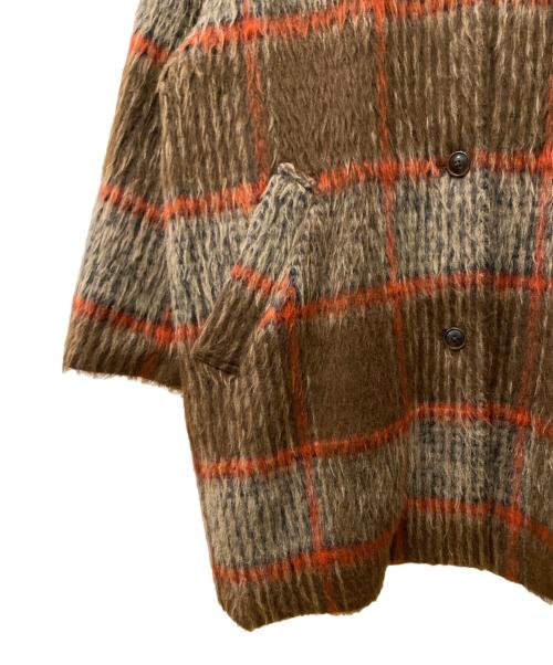 JOHNBULL（ジョンブル）JOHNBULL (ジョンブル) シャギーコート ブラウン サイズ:Freeの古着・服飾アイテム
