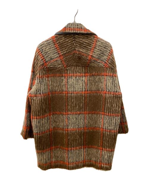 JOHNBULL（ジョンブル）JOHNBULL (ジョンブル) シャギーコート ブラウン サイズ:Freeの古着・服飾アイテム