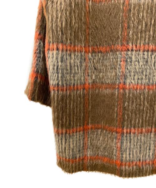 JOHNBULL（ジョンブル）JOHNBULL (ジョンブル) シャギーコート ブラウン サイズ:Freeの古着・服飾アイテム