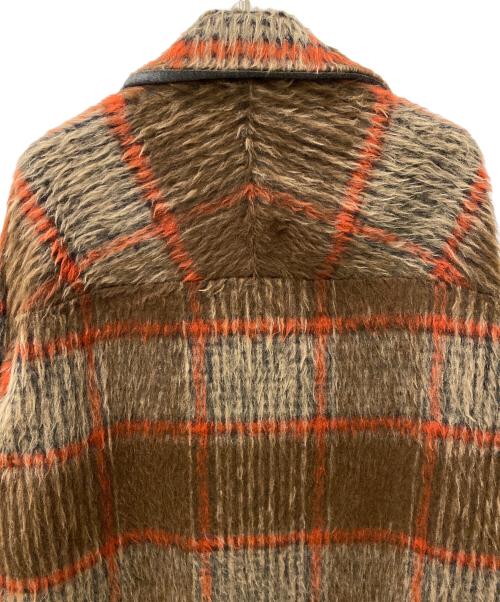 JOHNBULL（ジョンブル）JOHNBULL (ジョンブル) シャギーコート ブラウン サイズ:Freeの古着・服飾アイテム