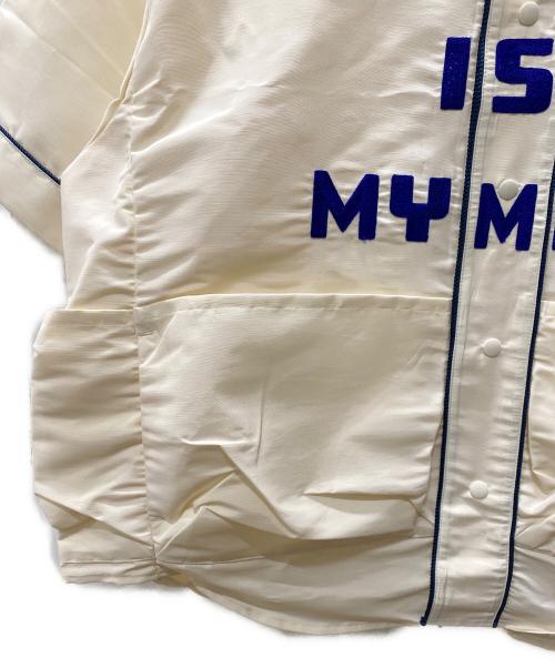 CMF OUTDOOR GARMENT（コンフィーアウトドアガーメント）CMF OUTDOOR GARMENT (コンフィーアウトドアガーメント) 半袖ベースボールシャツ アイボリー サイズ:Lの古着・服飾アイテム