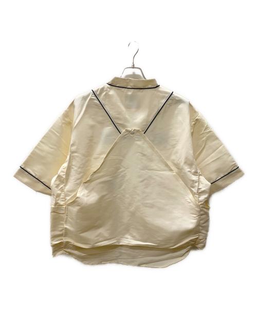 CMF OUTDOOR GARMENT（コンフィーアウトドアガーメント）CMF OUTDOOR GARMENT (コンフィーアウトドアガーメント) 半袖ベースボールシャツ アイボリー サイズ:Lの古着・服飾アイテム