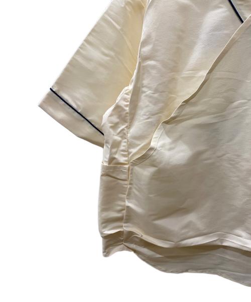 CMF OUTDOOR GARMENT（コンフィーアウトドアガーメント）CMF OUTDOOR GARMENT (コンフィーアウトドアガーメント) 半袖ベースボールシャツ アイボリー サイズ:Lの古着・服飾アイテム