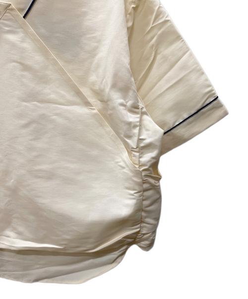 CMF OUTDOOR GARMENT（コンフィーアウトドアガーメント）CMF OUTDOOR GARMENT (コンフィーアウトドアガーメント) 半袖ベースボールシャツ アイボリー サイズ:Lの古着・服飾アイテム