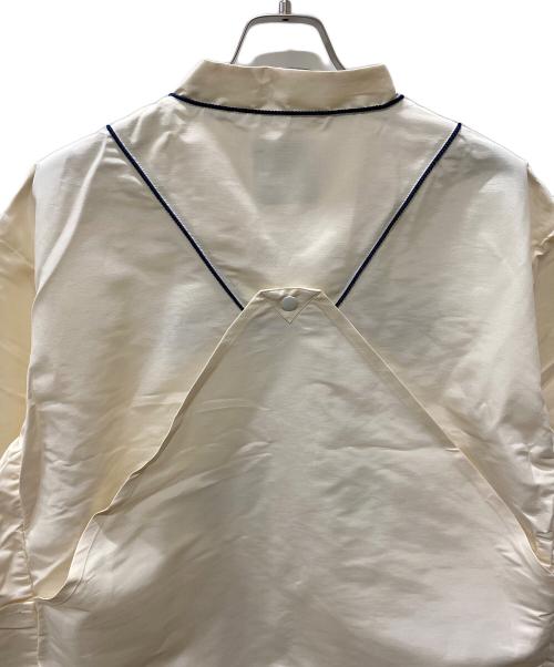 CMF OUTDOOR GARMENT（コンフィーアウトドアガーメント）CMF OUTDOOR GARMENT (コンフィーアウトドアガーメント) 半袖ベースボールシャツ アイボリー サイズ:Lの古着・服飾アイテム