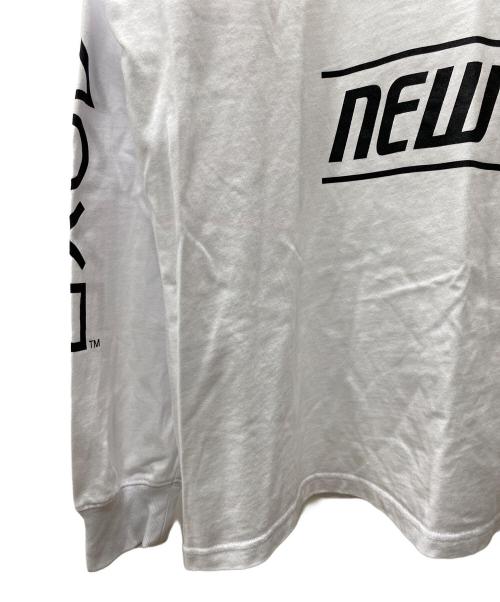 New Era（ニューエラ）New Era (ニューエラ) 長袖カットソー ホワイト サイズ:XLの古着・服飾アイテム