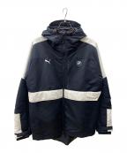 PUMA×BMWプーマ×ビーエムダブリュー）の古着「中綿ジャケット」｜ブラック