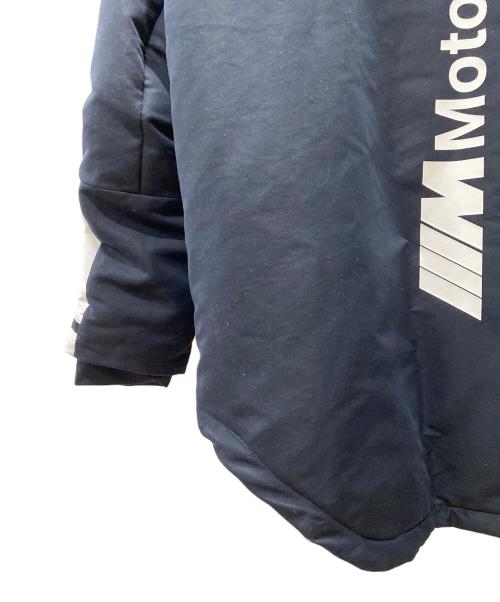 PUMA（プーマ）PUMA (プーマ) BMW (ビーエムダブリュー) 中綿ジャケット ブラック サイズ:Lの古着・服飾アイテム