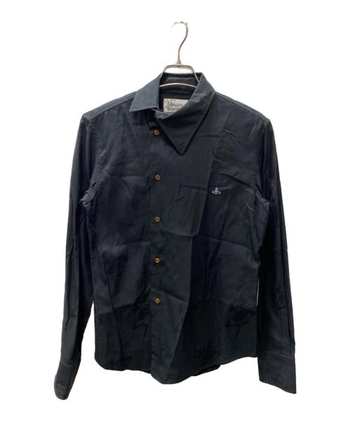 Vivienne Westwood man（ヴィヴィアン ウェストウッド マン）Vivienne Westwood man (ヴィヴィアン ウェストウッド マン) 長袖シャツ ブラック サイズ:46の古着・服飾アイテム