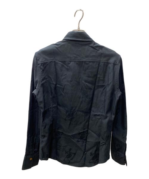 Vivienne Westwood man（ヴィヴィアン ウェストウッド マン）Vivienne Westwood man (ヴィヴィアン ウェストウッド マン) 長袖シャツ ブラック サイズ:46の古着・服飾アイテム