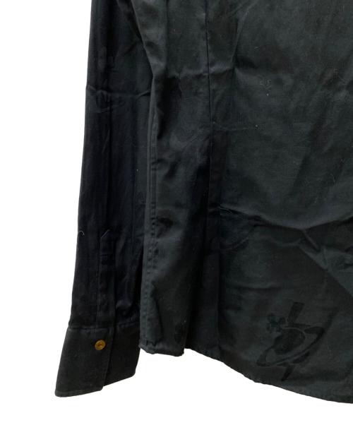 Vivienne Westwood man（ヴィヴィアン ウェストウッド マン）Vivienne Westwood man (ヴィヴィアン ウェストウッド マン) 長袖シャツ ブラック サイズ:46の古着・服飾アイテム