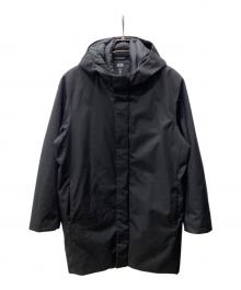 UNIQLO（ユニクロ）の古着「ハイブリッドダウンコート」｜ブラック