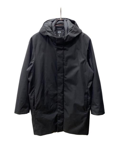 UNIQLO（ユニクロ）UNIQLO (ユニクロ) ハイブリッドダウンコート ブラック サイズ:XLの古着・服飾アイテム