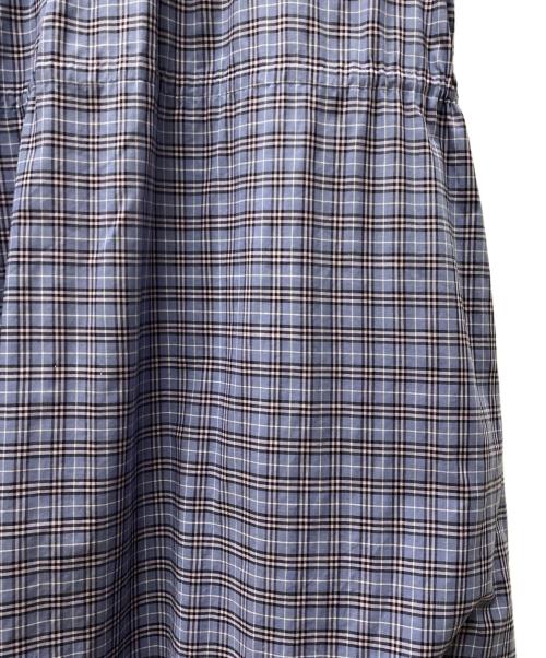 BLUE LABEL CRESTBRIDGE（ブルーレーベルクレストブリッジ）BLUE LABEL CRESTBRIDGE (ブルーレーベルクレストブリッジ) 半袖ワンピース パープル サイズ:38の古着・服飾アイテム