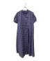BLUE LABEL CRESTBRIDGE（ブルーレーベルクレストブリッジ）の古着「半袖ワンピース」｜パープル