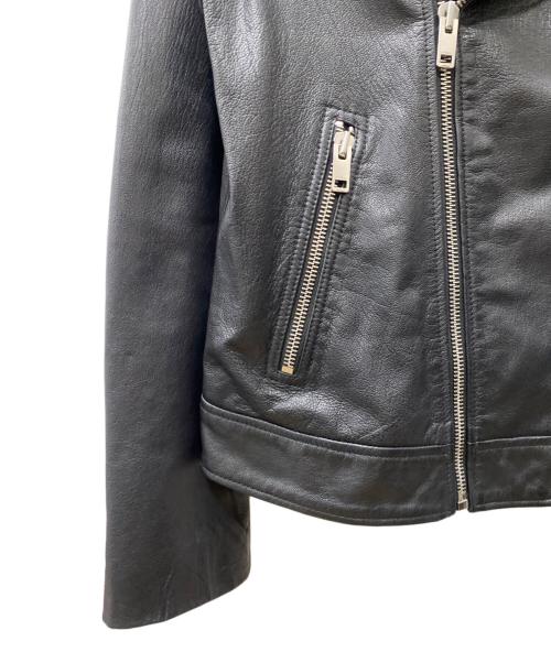 DIESEL（ディーゼル）DIESEL (ディーゼル) ダブルライダースジャケット ブラック サイズ:Lの古着・服飾アイテム
