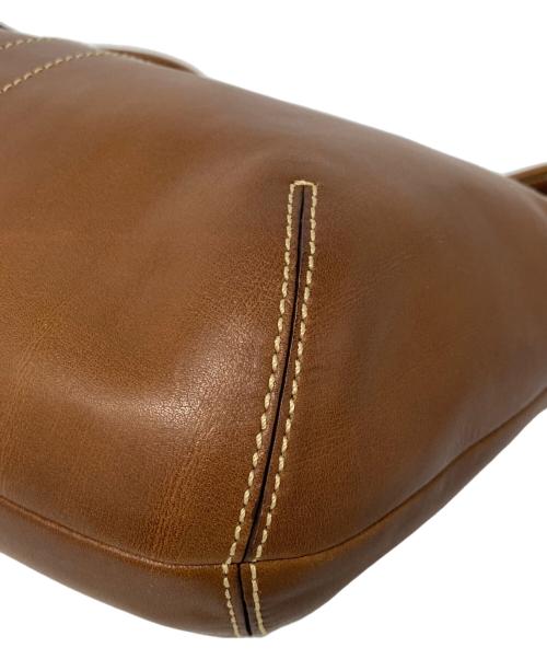 COACH（コーチ）COACH (コーチ) セミショルダーバッグ ブラウンの古着・服飾アイテム