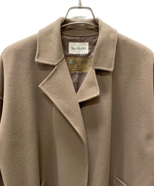 RAY BEAMS（レイ ビームス）RAY BEAMS (レイ ビームス) ウールコート ブラウン サイズ:Freeの古着・服飾アイテム