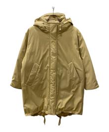 Spick and Span（スピック＆スパン）の古着「撥水フーデッドダウンコート」｜ベージュ