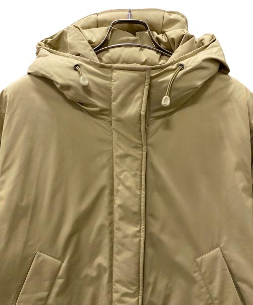 Spick and Span（スピック＆スパン）Spick and Span (スピック＆スパン) 撥水フーデッドダウンコート ベージュ サイズ:34の古着・服飾アイテム