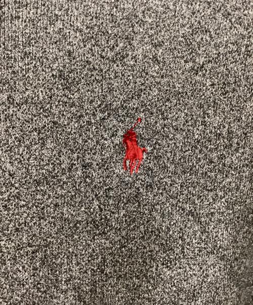 POLO RALPH LAUREN（ポロ・ラルフローレン）POLO RALPH LAUREN (ポロ・ラルフローレン) 厚手ニット グレー サイズ:Sの古着・服飾アイテム