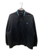 FRED PERRY×BEAMSフレッドペリー×ビームス）の古着「長袖ポロシャツ」｜ブラック