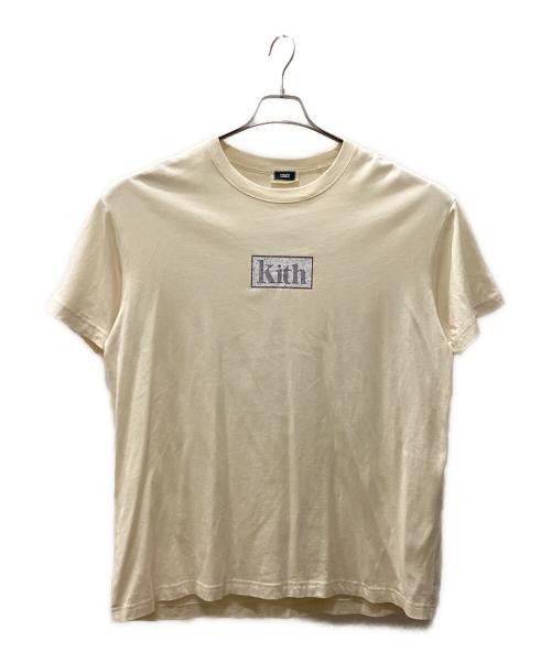 KITH（キス）KITH (キス) 半袖Tシャツ ベージュ サイズ:Lの古着・服飾アイテム