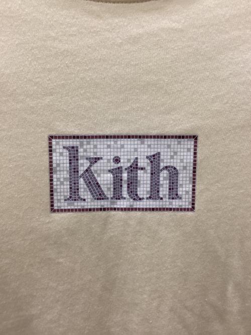 KITH（キス）KITH (キス) 半袖Tシャツ ベージュ サイズ:Lの古着・服飾アイテム