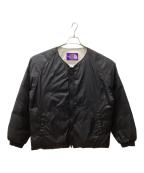THE NORTHFACE PURPLELABELザ・ノースフェイス パープルレーベル）の古着「ERTEX Reversible Down Cardigan」｜ブラック