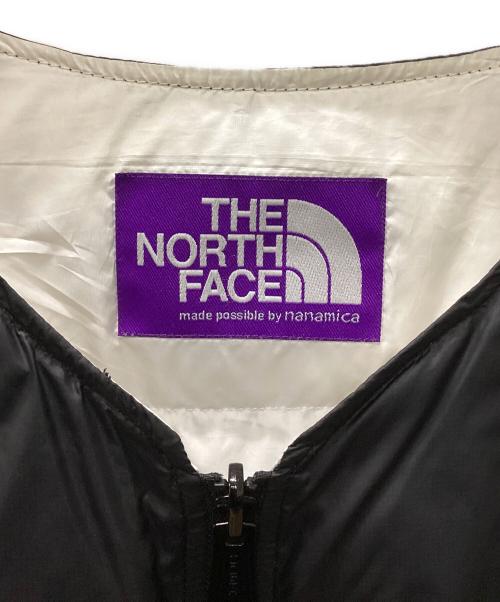 THE NORTHFACE PURPLELABEL（ザ・ノースフェイス パープルレーベル）THE NORTHFACE PURPLELABEL (ザ・ノースフェイス パープルレーベル) ERTEX Reversible Down Cardigan ブラック サイズ:Lの古着・服飾アイテム