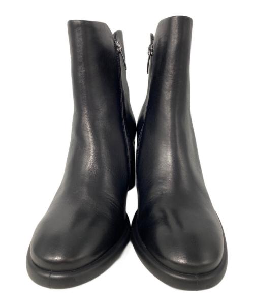 ECCO（エコー）ECCO (エコー) ショートブーツ ブラック サイズ:23.5cmの古着・服飾アイテム
