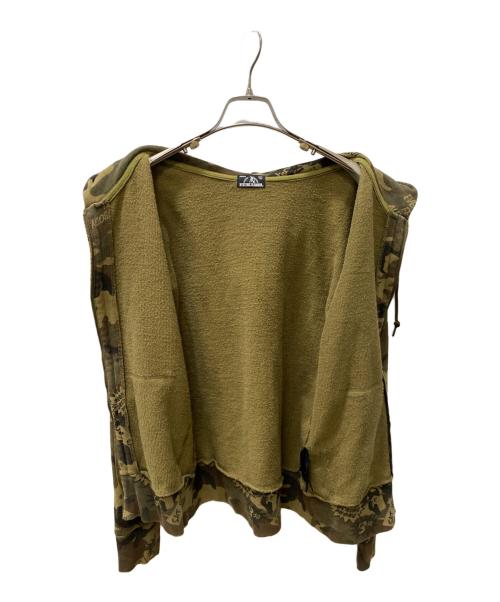 Hysteric Glamour（ヒステリックグラマー）Hysteric Glamour (ヒステリックグラマー) ジップパーカー オリーブ サイズ:Freeの古着・服飾アイテム