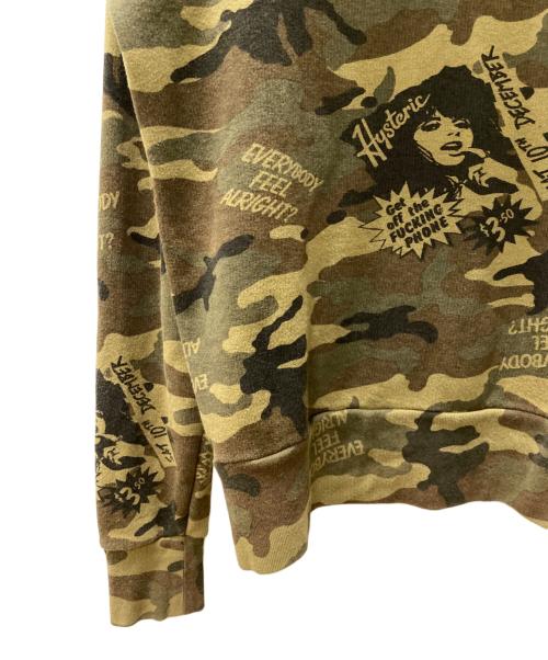 Hysteric Glamour（ヒステリックグラマー）Hysteric Glamour (ヒステリックグラマー) ジップパーカー オリーブ サイズ:Freeの古着・服飾アイテム