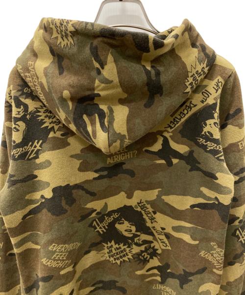 Hysteric Glamour（ヒステリックグラマー）Hysteric Glamour (ヒステリックグラマー) ジップパーカー オリーブ サイズ:Freeの古着・服飾アイテム