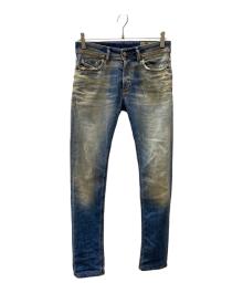 DIESEL（ディーゼル）の古着「デニムパンツ」｜インディゴ