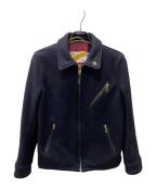 Schott×BEAUTY&YOUTHショット×ビューティーアンドユース）の古着「Wool riders jacket」｜ネイビー