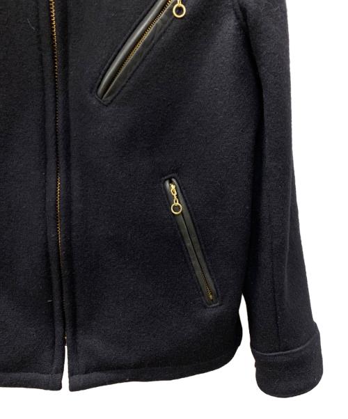Schott（ショット）Schott (ショット) BEAUTY&YOUTH (ビューティーアンドユース) Wool riders jacket ネイビー サイズ:36の古着・服飾アイテム