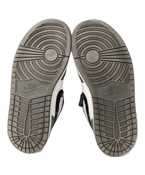 NIKE（ナイキ）NIKE (ナイキ) AIR JORDAN 1 LOW ホワイト×グレー サイズ:26.5cmの古着・服飾アイテム