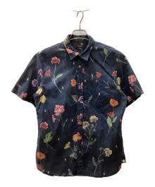 PAUL SMITH（ポールスミス）の古着「半袖シャツ」｜ネイビー